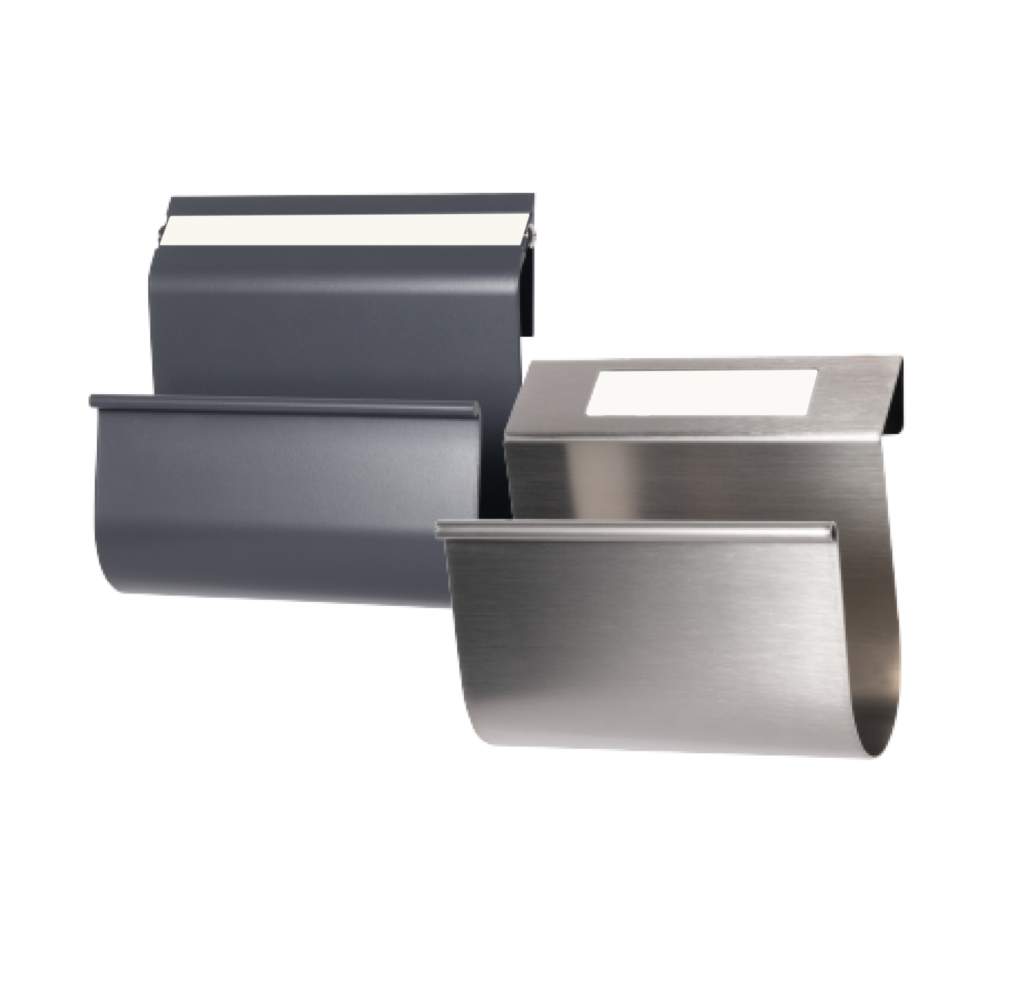 Analoga tidningshållare som ofta säljs med analoga fastighetsboxar