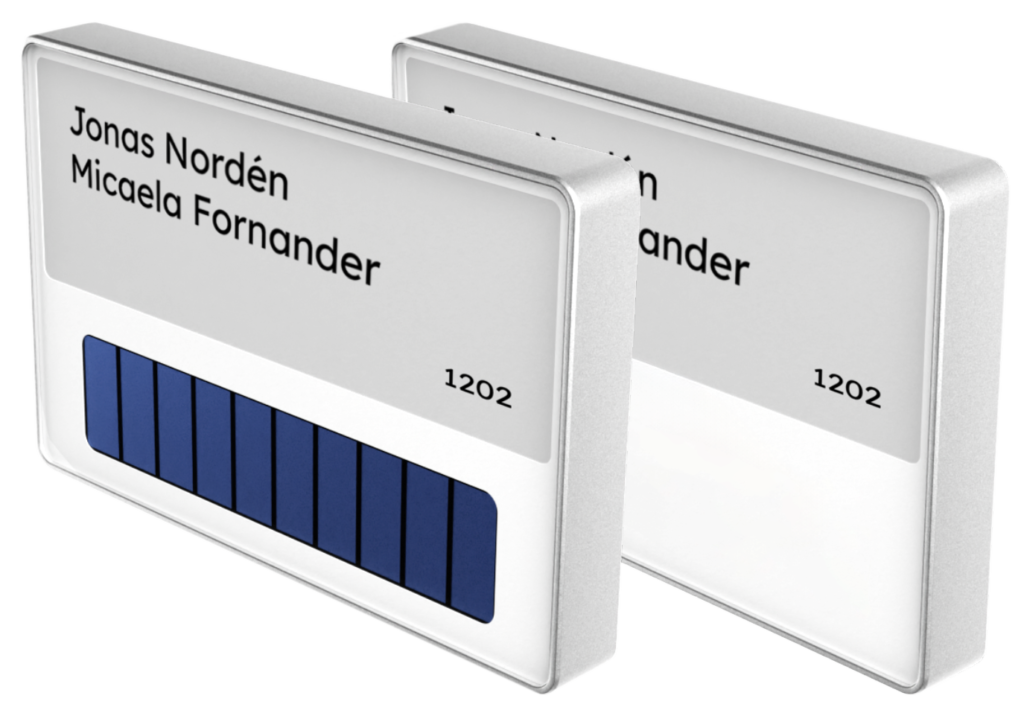 Digital dörrskylt Dinbox