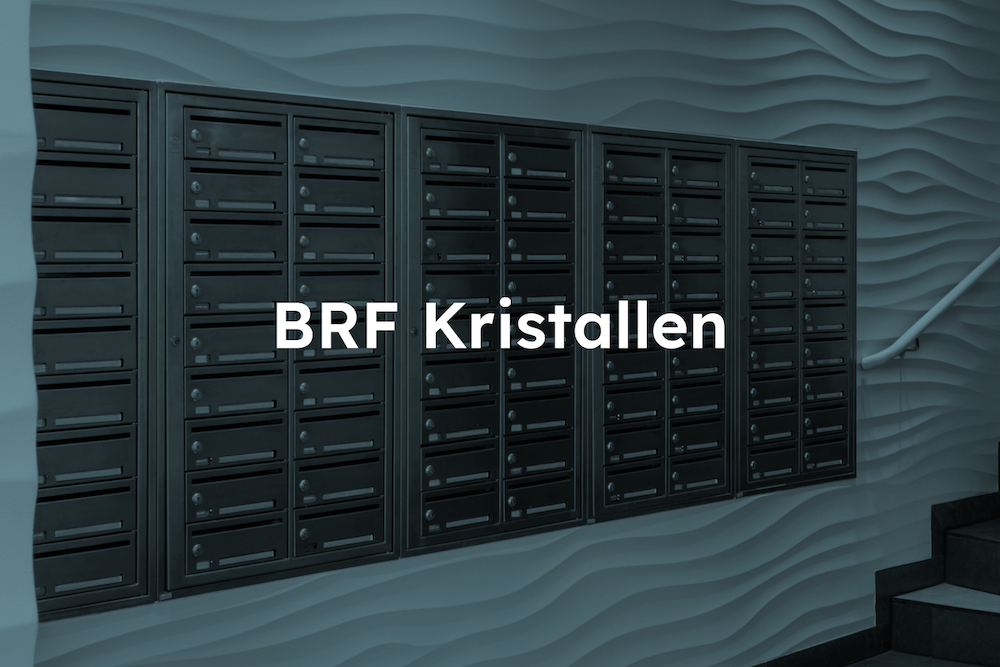 Kundcase från Dinbox med Svenskboxen kompakt i entrén